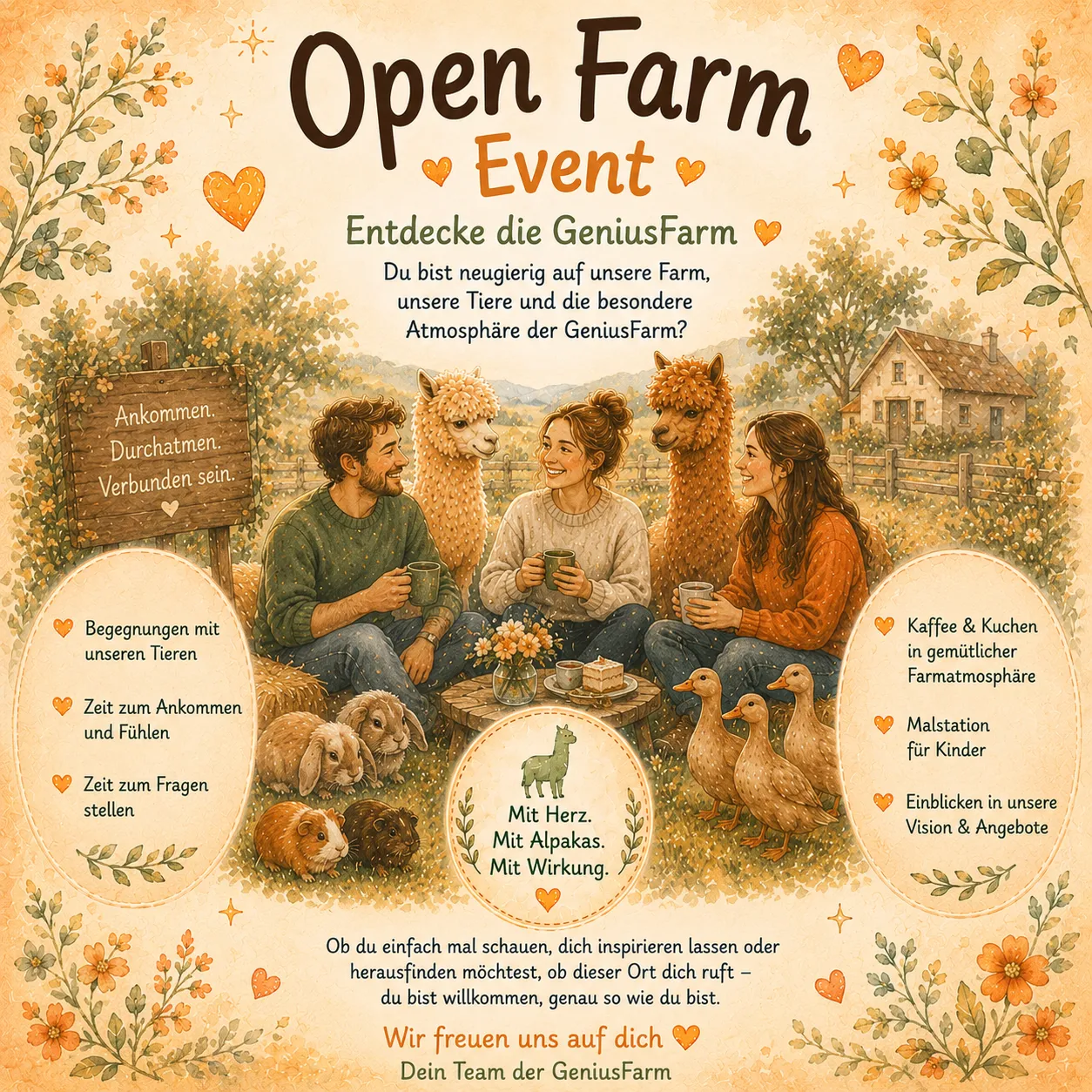 Open Farm – einfach mal schnuppern kommen